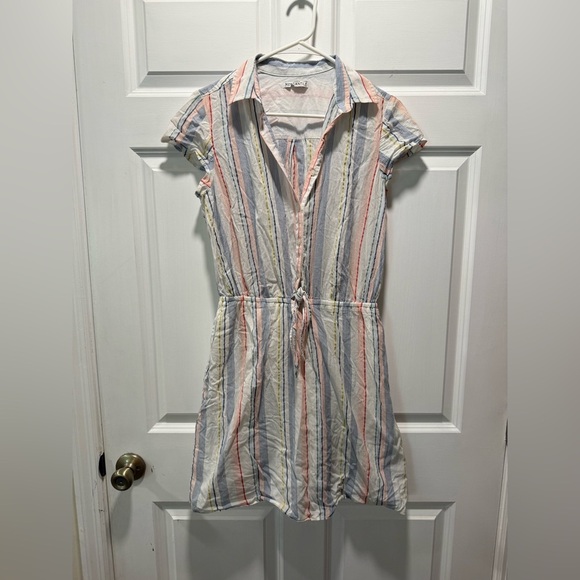 J Crew Seersucker Striped Dress​​ - Picture 2 of 6